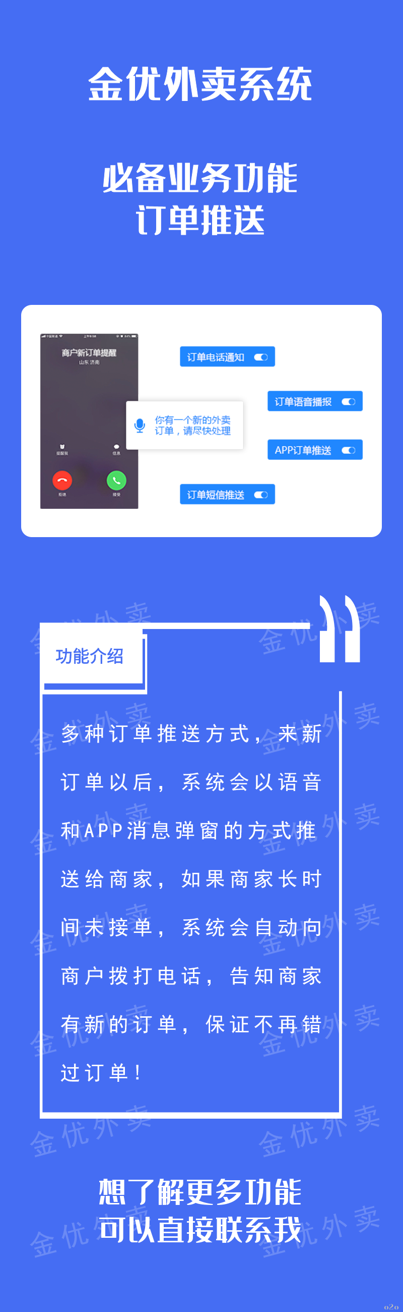 订单推送